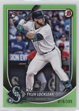 2025 Bowman Neon Green /399 Tyler Locklear #93 0m4r