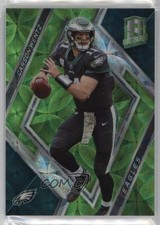 2018 Panini Spectra Neon Green Prizm /30 Carson Wentz (Black Jersey) #48 0dp1