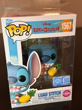 Funko 1567 Disneys Lilo & Stitch - Luau Stitch Flocked Funko Exclusive