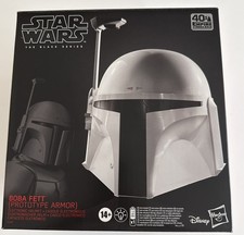 BRAND NEW STAR WARS THE BLACK SERIES BOBA FETT PROTOTYPE ELECTRONIC HELMET