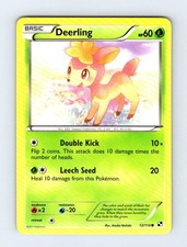 Deerling 13/114 Common Black & White Pokemon Card Lightly Played