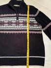 Men’s Croft &Barrow Ski Sweater, Nordic, Fair Isle Sweater Size XL  Cotton — photo 3