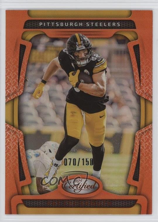 2025 Certified Mirror Orange /150 Pat Freiermuth #85 1rm6