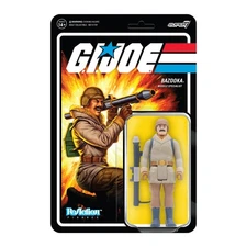 Super7 G.I. Joe ReAction Arctic Bazooka Figure 3.75"