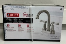 Delta 25741LF-SP Two Handle Centerset Bathroom Faucet