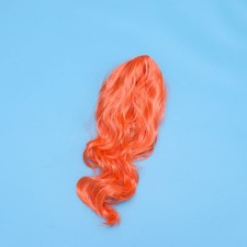 Colored Wigs Orange for Black Women Girl Hairpiece Costume Party