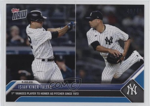 2023 Topps Now 484 Isiah Kiner-Falefa