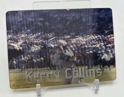 1996 MOVI Motion Vision KERRY COLLINS Premier Set Lenticular Carolina Panthers
