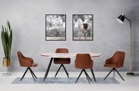 Essecke Esstisch Essgruppe StüHle Gruppe 7Tlg Esszimmer Braun Tisch
