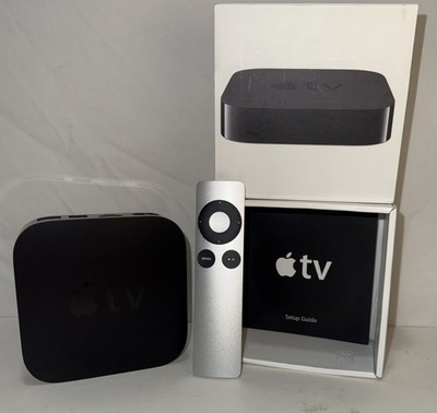 Apple TV HD Media Player Streamer A1427 3rd Generation Remote Box no power Cord