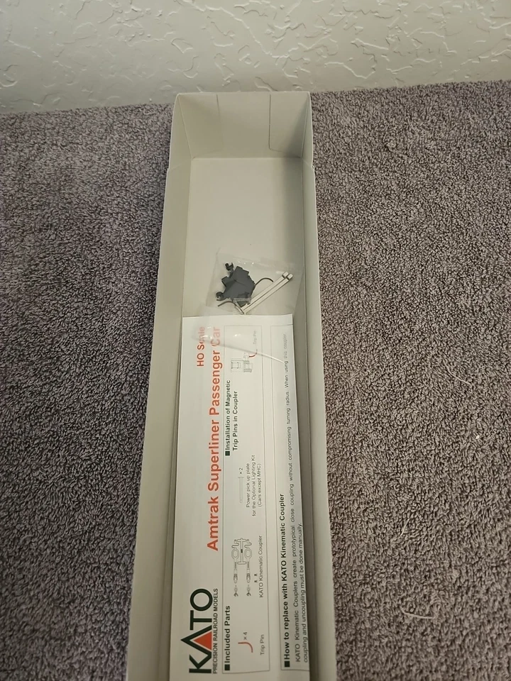 Kato Amtrak Superliner fase para dormir 3#32002 35-6081 Foto 2 de 3