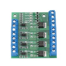 Dioche PWM MOSFET Module with 4-Channel PLC Amplifier Circuit Board | 3-20V t...