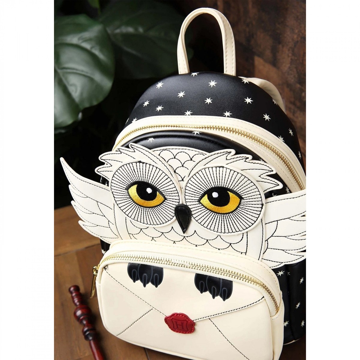 Loungefly Harry Potter Hedwig Howler Mini Backpack ? Carry a bit of magic with you wherever you go  main image 3