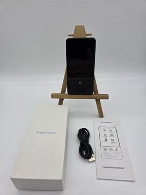 Smart Ai Portable Translator 138 (2025) Language Real Time Response With Speaker