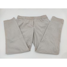 Talbots The Weekender Tan Khaki Straight Leg Chino Pants Womens Size 6