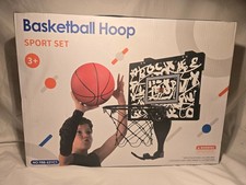 HYES Over-the-Door Mini Basketball Hoop Sport Set with digital scoring 