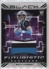 2022 Panini Black Futuristic Emerald 19/25 Matt Corral #FUT-MCO 12w4