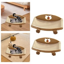 Sisal Cat Scratcher Bed for Indoor Cats Scratching Couch Protect Carpets and