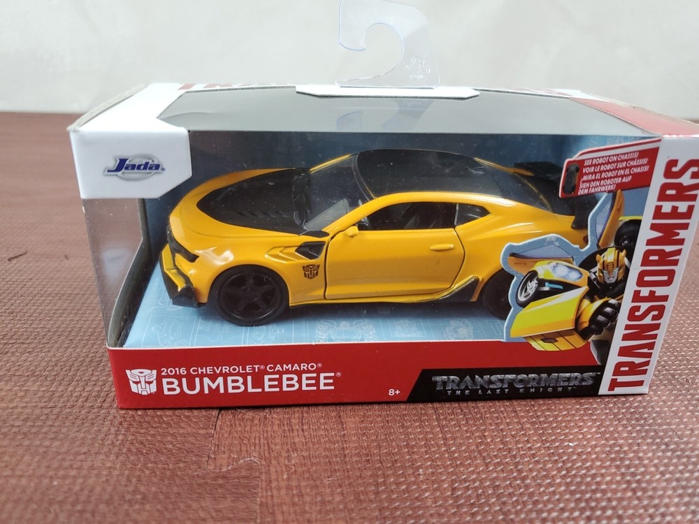 Jada Toys Transformers Bumblebee 1:32 Scale 2016 Camaro Diecast Car Yellow