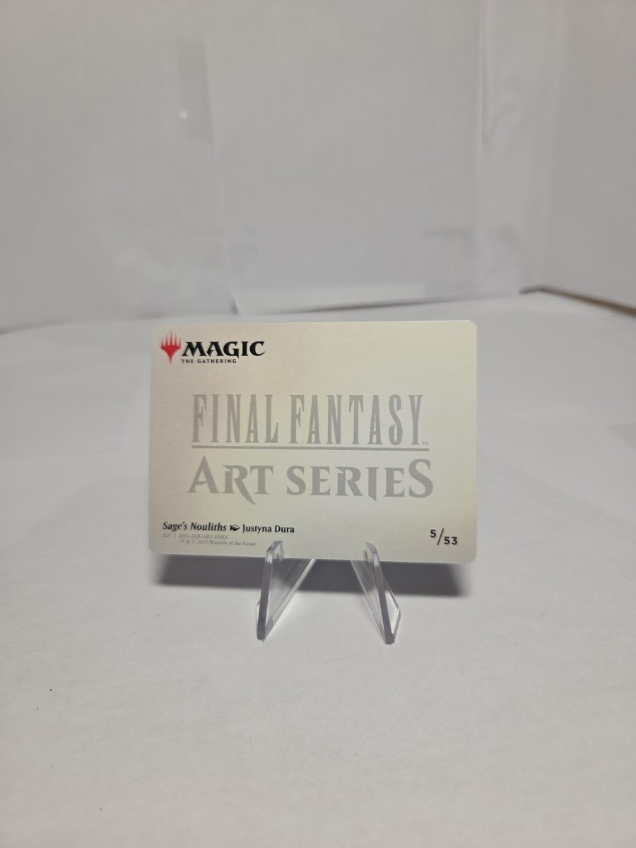 mtg FINAL FANTASY 箔押し版アートカード 53種セット　英語版 mtg FINAL FANTASY 箔押し版アートカード 53種セット 英語版