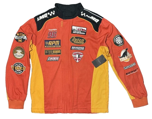 D23 2026 EXCLUSIVE Cars 20th Racing Jacket Lightening McQueen Rusteez Size XS - product listing photo