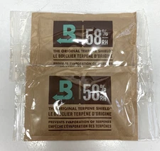 Boveda 58% RH Size 67 Terpene Shield 2-Way Moisture Control For Storage 2 pack