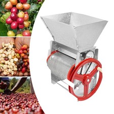 Hand Crank Coffee Bean Peeling Machine Sheller Manual Fresh Coffee Bean Peeler