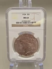 1924 Peace Silver Dollar $1 - NGC MS64