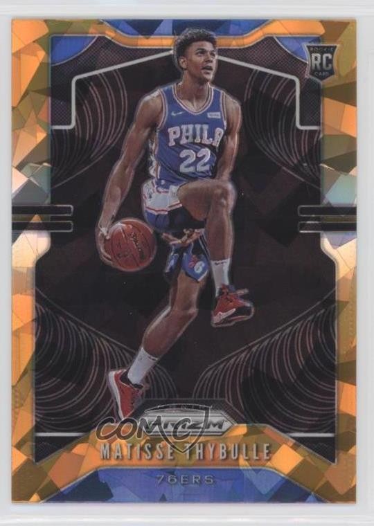 2019-20 Panini Prizm Rookie Orange Ice Prizm Matisse Thybulle #290 2w0