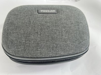 DoTERRA Pilot Ultrasonic Diffuser Portable Gray W/ Case Car Charger KP-D01