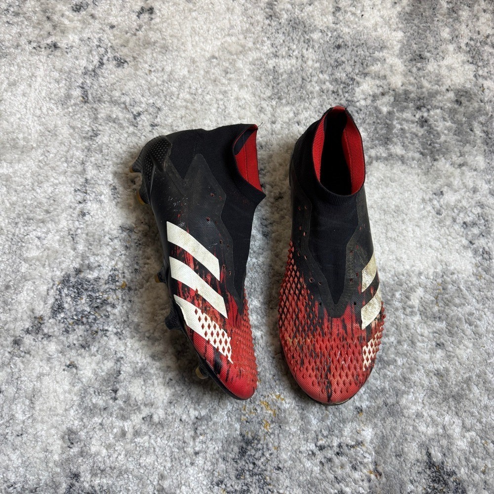 Adidas Predator Mutator 20+ FG Soccer Cleats Black Red EF1629 Mens