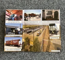 Grand Canyon Railway & Hotel Williams Arizona Tourist Travel Brochure Souvenir 