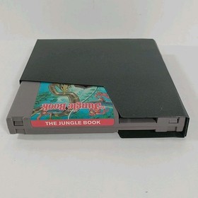 The Jungle Book ( Nintendo NES - 1994 ) In Box With Manual Tested + Blockbuster