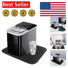 Versatile Ice Maker Mat, 17.3'' x 13.3'' - Protect, Absorb & Slide with Ease