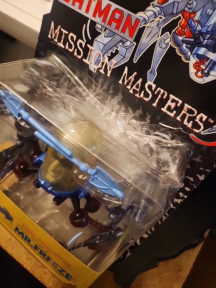 Figura Kenner Hasbro 2000 Batman Mission Masters 3 Virus Attack Mr Freeze Foto 4 de 4