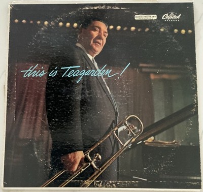 Jack Teagarden - This Is Teagarden! Capitol T-721 (1957) Turquoise Label - VG+
