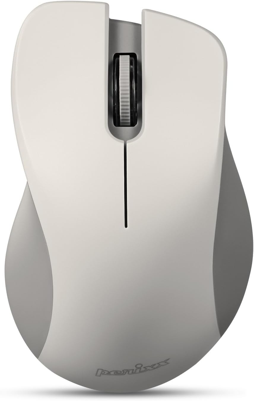 Perixx PERIMICE-621M Wireless Silent Ergonomic Mouse for Comfortable Use