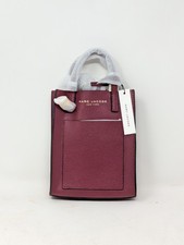 Marc Jacobs H001L03FA22-605 Mini Grinf Pomegranate Red Gold Hardware Womens Tote