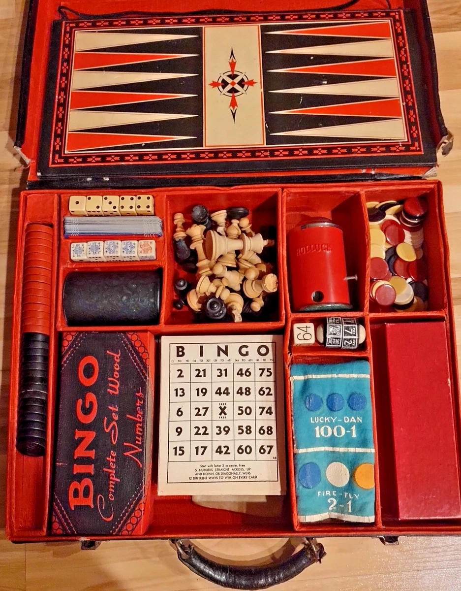 Bingo 1930 Year Vintage Manufacture Board & Traditional Games for