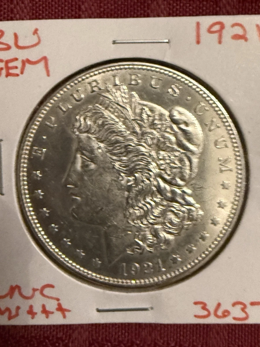 1921 Morgan Silver Dollars for sale | eBay