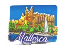 Maiorca magnete souvenir Spagna isola cattedrale chiesa veliero