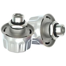34 Npt Heavy Duty Carbon Steel Breather Caps 40 Micron Filtration 2-pack