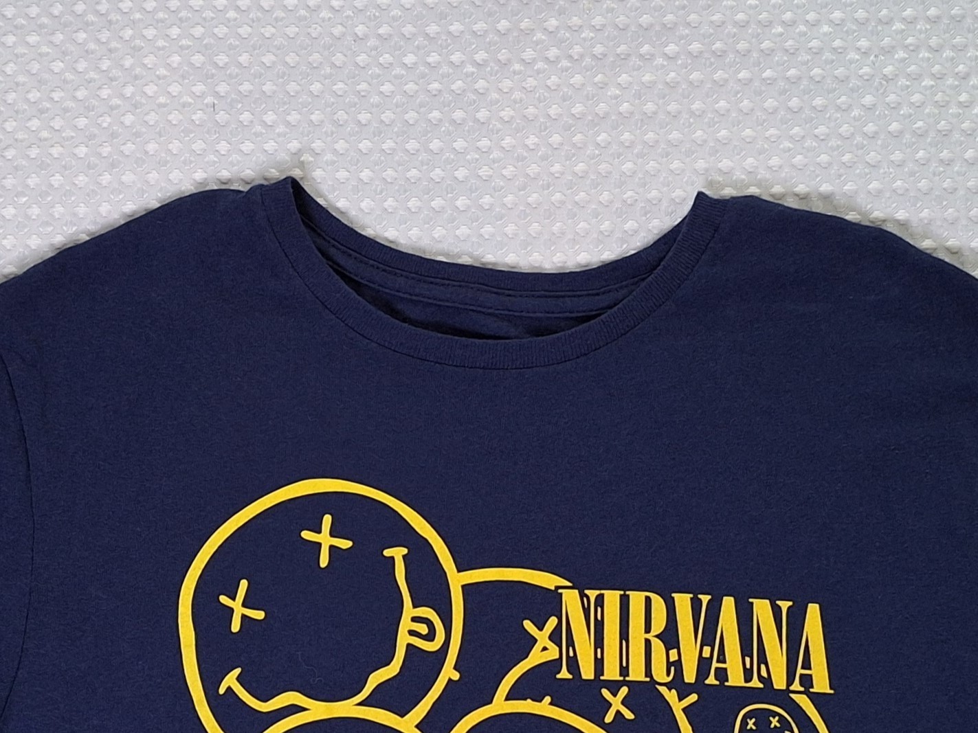Nirvana Multiple Smiley Face Logo Rock Music Dark… - image 5