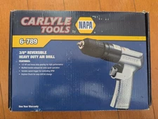 3/8" Reversible Heavy Duty Air Drill Carlyle Tools NAPA 6-789