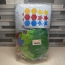 New Foam Christmas Tree Decorating 27 Sets Stickers Pom Poms Gems Pipe Cleaners