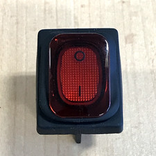 Elektra Microcasa a Leva *UPGRADE* Interruttore Alimentatore Rosso 16A 250V (00492035U)