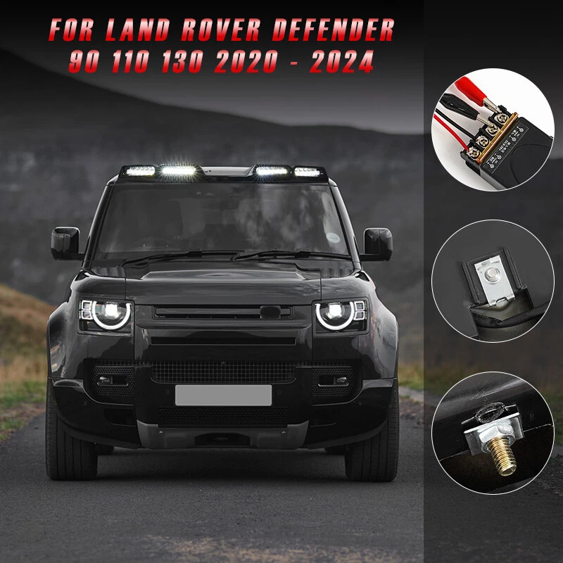 For Land Defender 90 110 2020~2024 Front Roof Top Light Bar DRL Lamp Accessories - Image 2 of 4