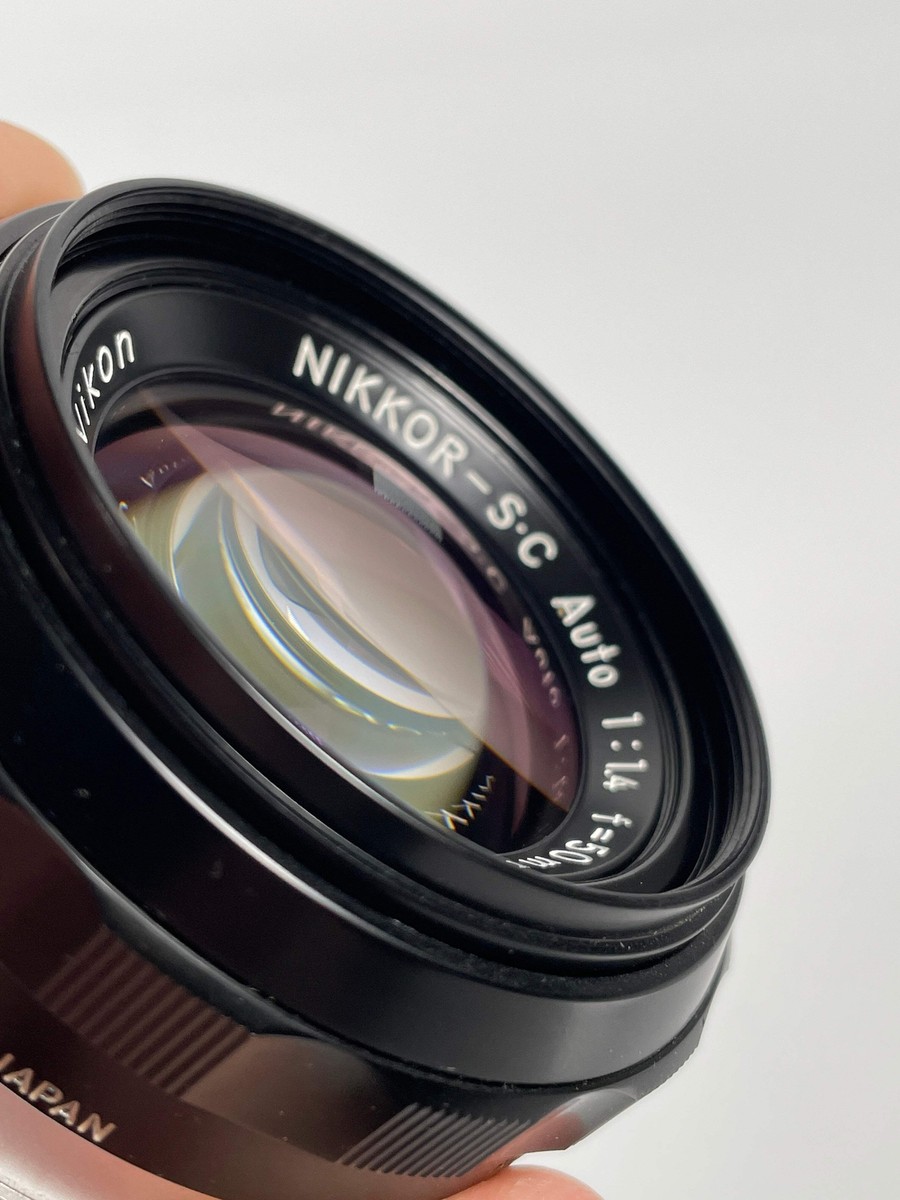 Nikon F フィルムカメラ NIKKOR-S.C 50mm Nikon Nikkor SC Auto 50mm F1.4 -