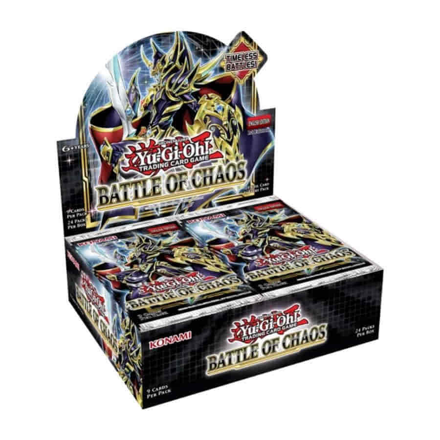 Battle of Chaos Booster Box YuGiOh TCG 1st Edition Sealed English NEW SEALED