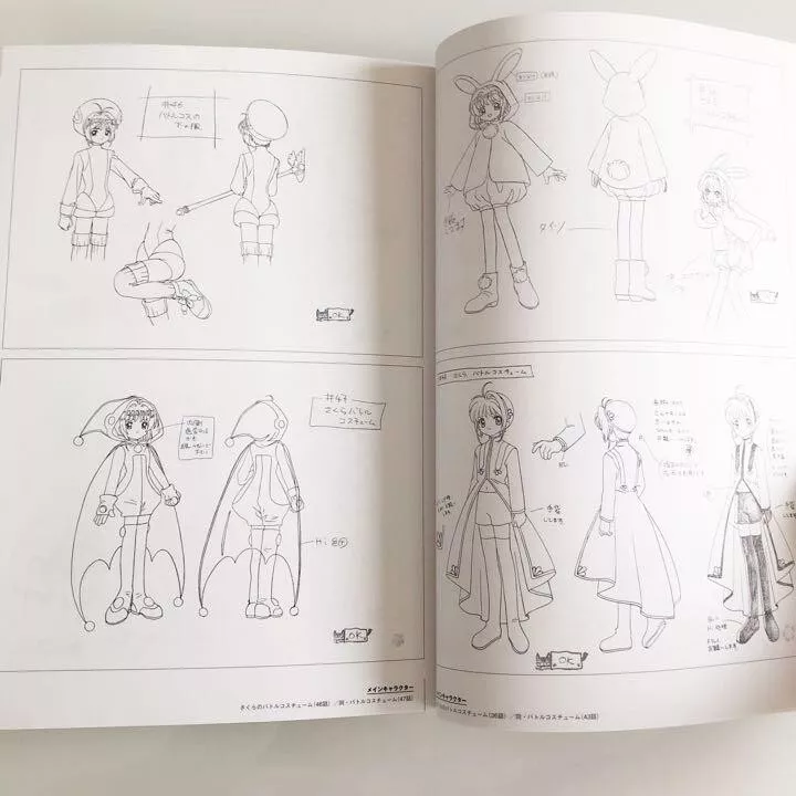 JAPAN TV Animation Cardcaptor Sakura Archives Art Works